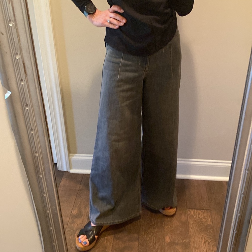 Cute High Waisted Wide Leg Pants - Picture 3 of 11